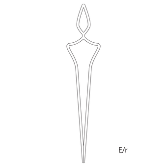Elementi in ferro per cancelli e ringhiere di tipo E/r